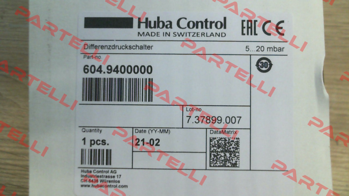 604.9400000 Huba Control