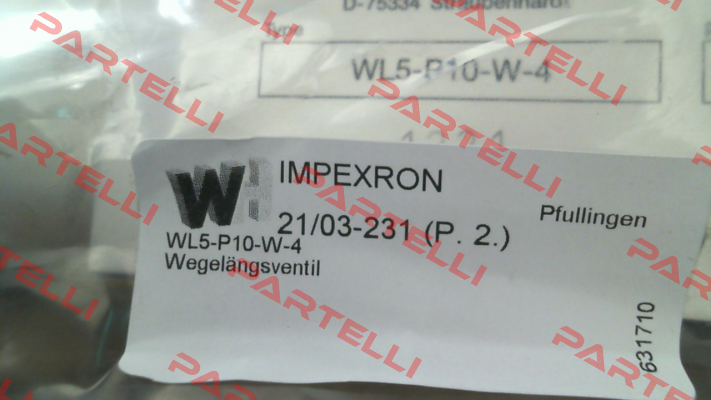 WL5-P10-W-4 Weidemann