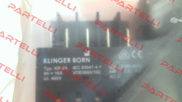 K100/Uc:400V-4s/P (0098.1010) Klinger Born