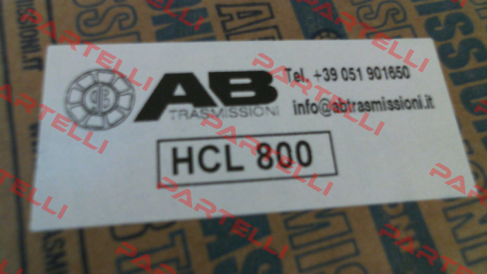 HCL 800 AB Trasmissioni