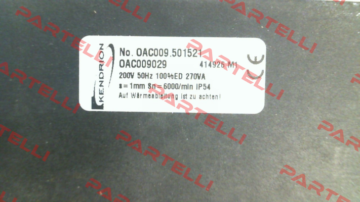 OAC009.501521 HAHN-MAGNET (Kendrion)