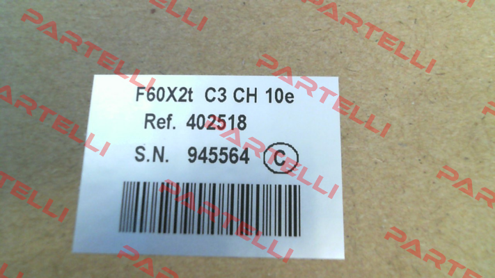 P/N: 402518, Type: F60X2t C3 CH 10e Scaime