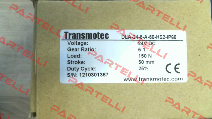 16024201 / DLA-24-5-A-50-HS2-IP65 Transmotec