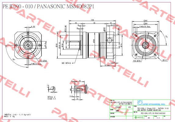 90090PEII090-010 Apex Dynamics