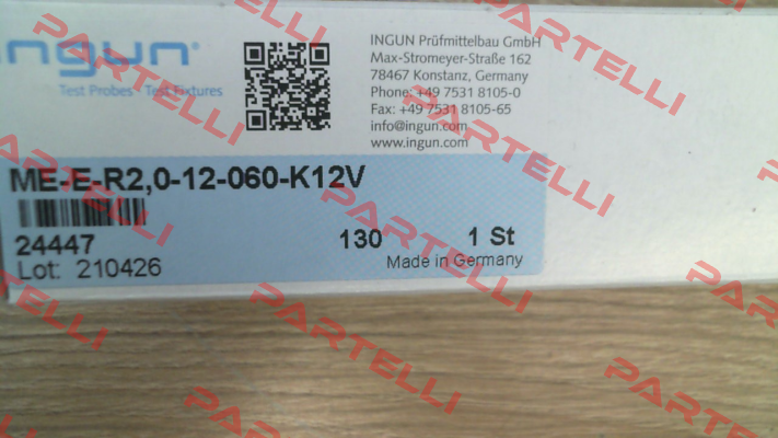 24447 (ME-E-R2,0-12-060-K12V) Ingun