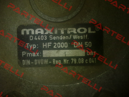 HF2000F-50E  Maxitrol