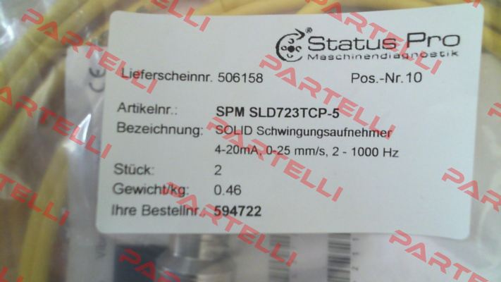 SPM SLD723TCP-5 SPM Instrument