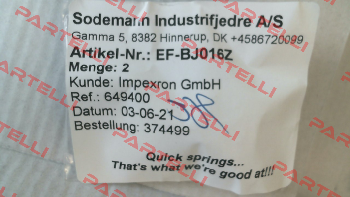 EF-BJ016Z Sodemann