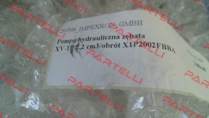XV-1P/2.2 cm3/rev X1P2002FBBA Vivoil Oleodinamica Vivolo