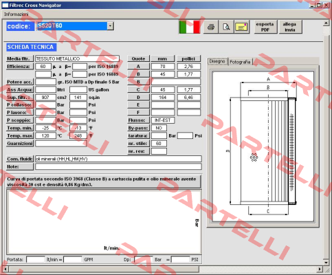 S520T60 Filtrec