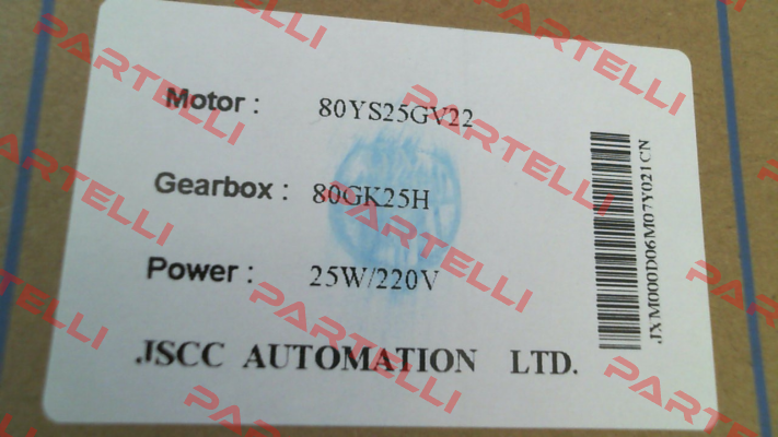 80GK25H JSCC AUTOMATION CO., LTD.