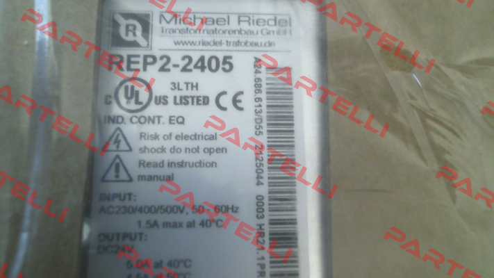 REP2-2405 120W 2ph Michael Riedel Transformatorenbau