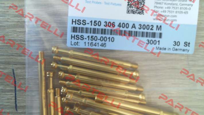 HSS-150-0010 Ingun