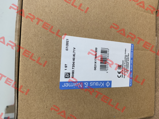 KH32 T204/40 KL11V Kraus & Naimer