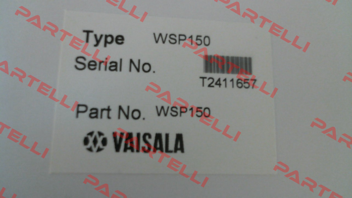 WSP150 Vaisala