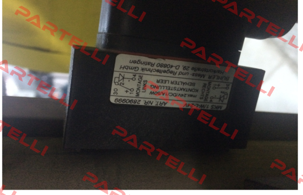 MKS 1/W-L 24V-S6 / 2890999 Bühler Technologies