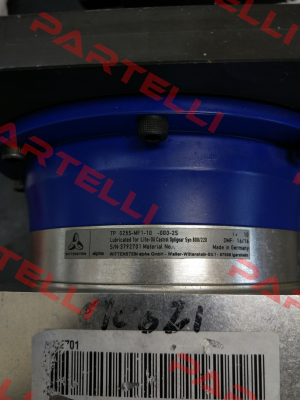 TP 025S MF1 - 10 - 0G0 - 2S Wittenstein