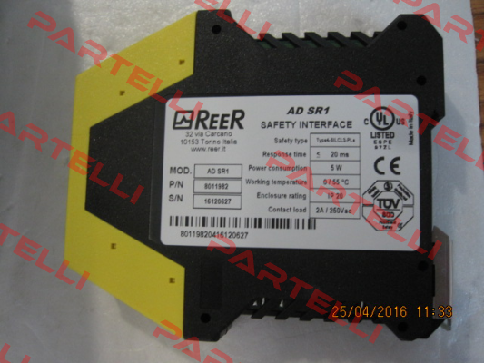 SP-R-13-309-00 / AD SR1 Reer