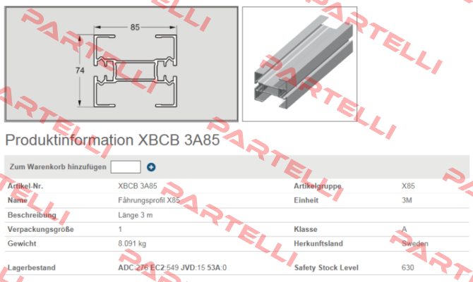 XBCB 3A85 FlexLink