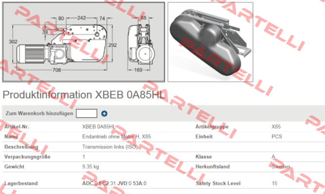 XBEB 0A85HL FlexLink