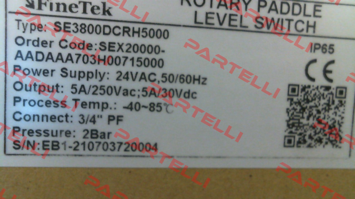 SE3800DCRH5000 Finetek