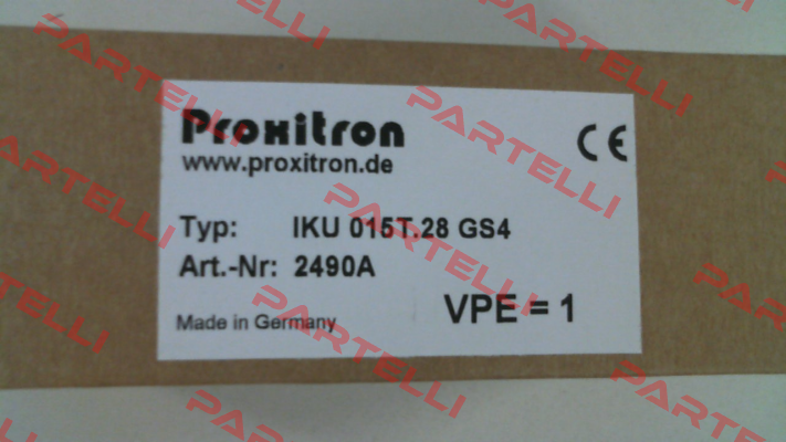 2490A IKU 015T.28 GS4 Proxitron