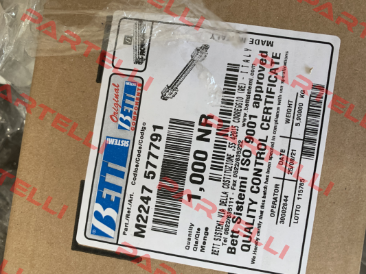 M2247577791 BETT SISTEMI