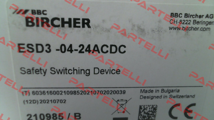 210985 / ESD3-04-24ACDC Bircher