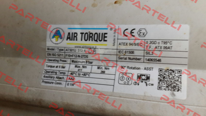 SC00600-6UF10F1227AZ Air Torque