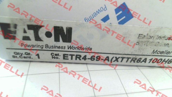 P/N: 031891 Type: ETR4-69-A Moeller (Eaton)