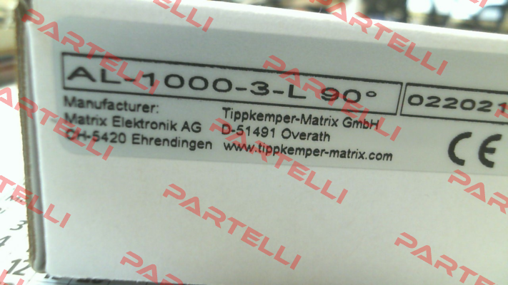 AL-1000-3-L 90° Tippkemper