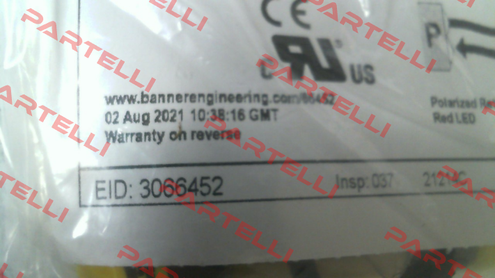 3066452 / QS18VP6LPQ8 Banner Engineering