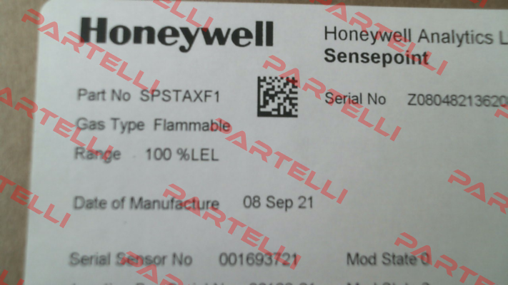 SPSTAXF1 Honeywell