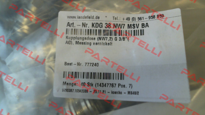 KDG 38 NW7 MSV BA Landefeld