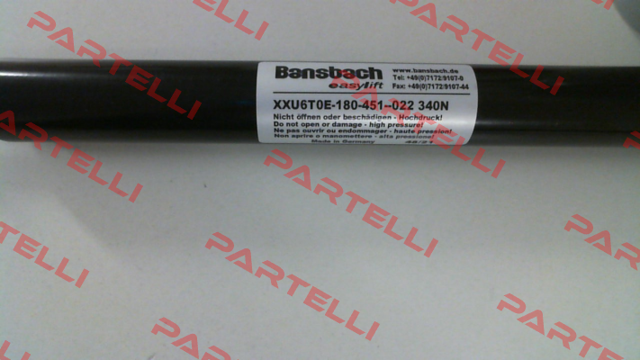 XXU6T0E-180-451--022/340N Bansbach