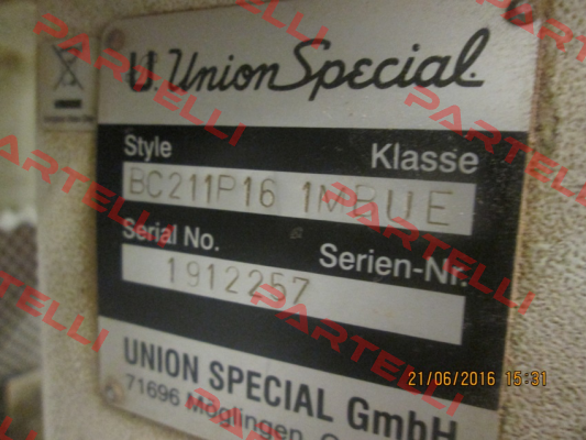 10017B Union Special