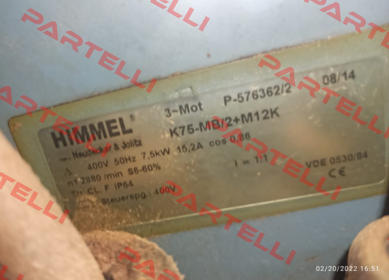 KL75.01-MB/2-M12K M20-RH HIMMEL