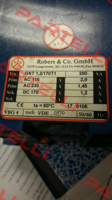GNT1,2/170T1 Robers-C0