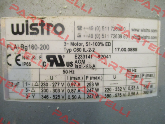 17.00.0888  Wistro
