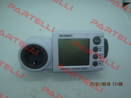 P/N: 125444, Type: ENERGY-LOGGER 4000 Voltcraft