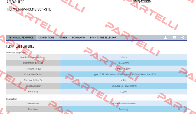 AE1/AP-1FDP Micro Detectors / Diell (now Datasensing)