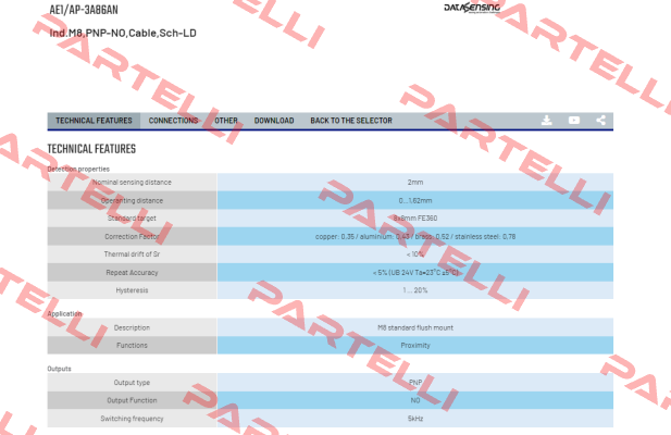 AE1/AP-3A86AN Micro Detectors / Diell (now Datasensing)