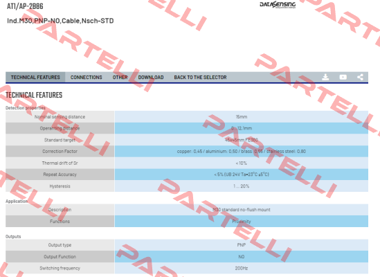 AT1/AP-2B86 Micro Detectors / Diell (now Datasensing)