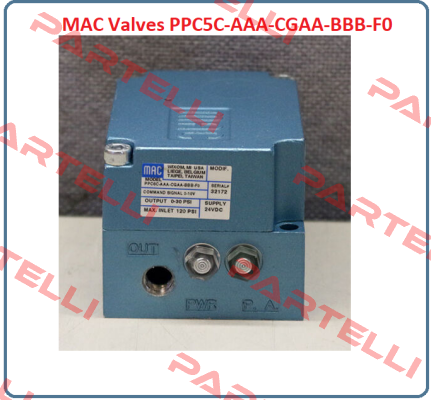PPC5C-AGA-AGAA-BBB-FO МAC Valves