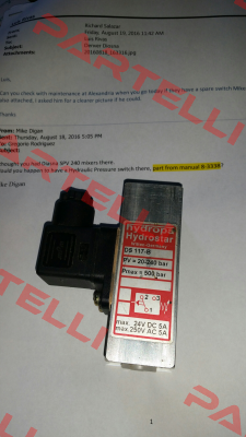 DS-117-240/B  Hydropa Hydrostar