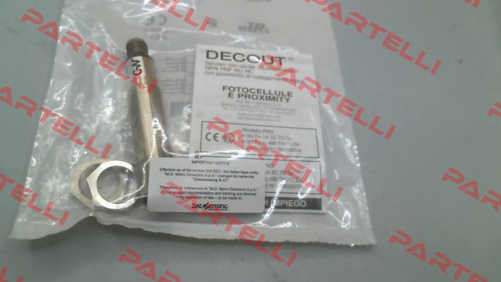 MS4/00-1H Micro Detectors / Diell (now Datasensing)