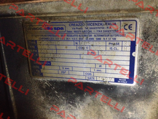 EC 28 ID obsolete  Mecc Alte