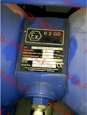 DL40-FA-NNN obsolete replaced by DH40-FA-NNN  Crane Process Flow Technologies