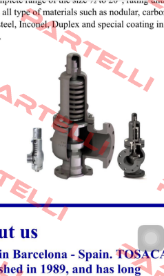 1216-0,75x1SS-40-M-00000-3,0L20  Tosaca