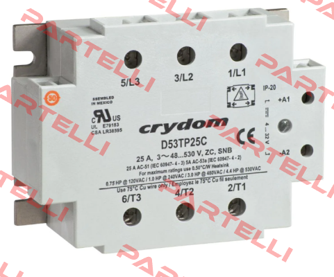 D53TP50C (pack x10) Crydom